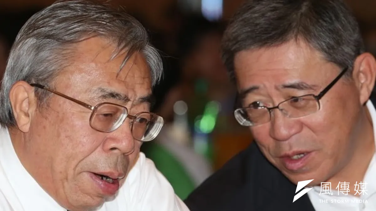 台塑集團爭產風暴,已將王永在家族的長子王文淵(左)以及次子王文潮(右)捲入。(吳逸驊攝)