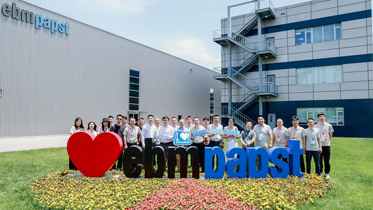 ebm-papst and Inovance Deepen Technical Exchange to Drive Industrial Innovation