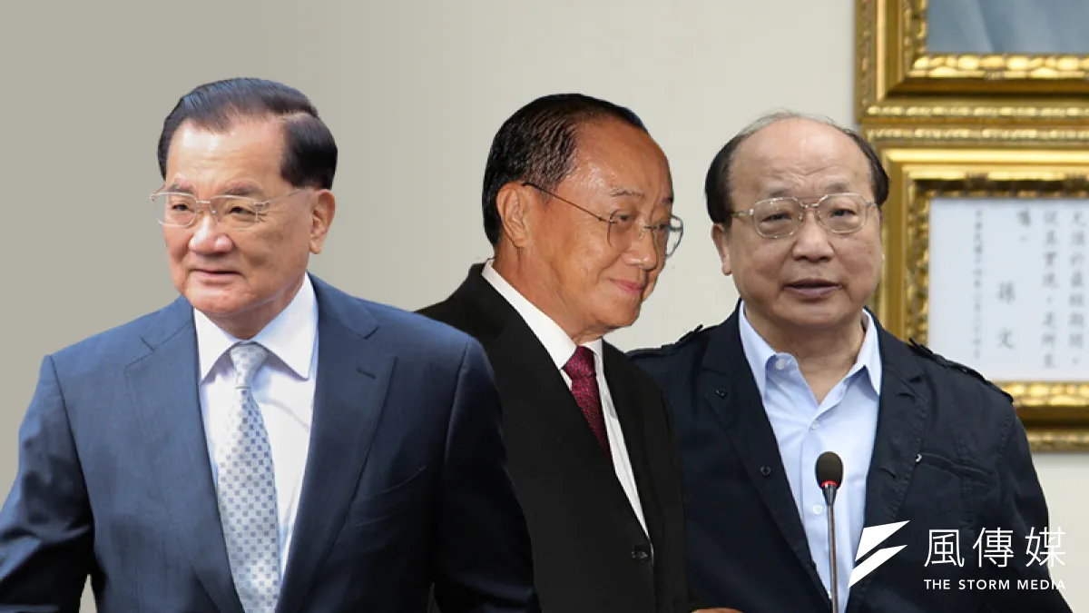 立院通過《公職人員年資併社團專職人員年資計發退離給與處理條例》,前政務官連戰(葉信菉攝)+關中(葉信菉攝)+胡志強(林俊耀攝)可能都將遭追討溢領的退休金。(資料照,風傳媒影像合成))