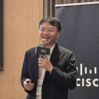 Oliver Hsieh (謝奇霖), Chief Technology Officer at Cisco Taiwan. (Photo by Wei Hsin-yang) Oliver Hsieh (謝奇霖), Chief Technology Officer at Cisco Taiwan. (Photo by Wei Hsin-yang)
