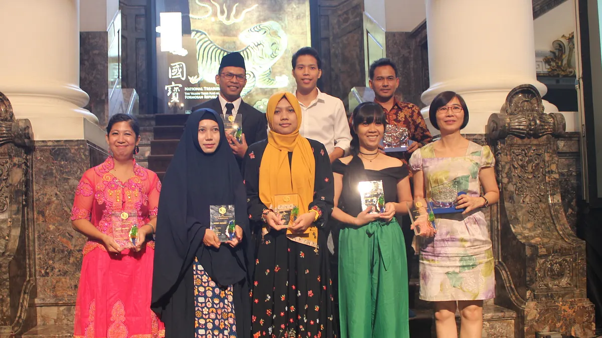 第三屆移工文學獎今(4)日舉行頒獎典禮。(取自國立臺灣博物館)