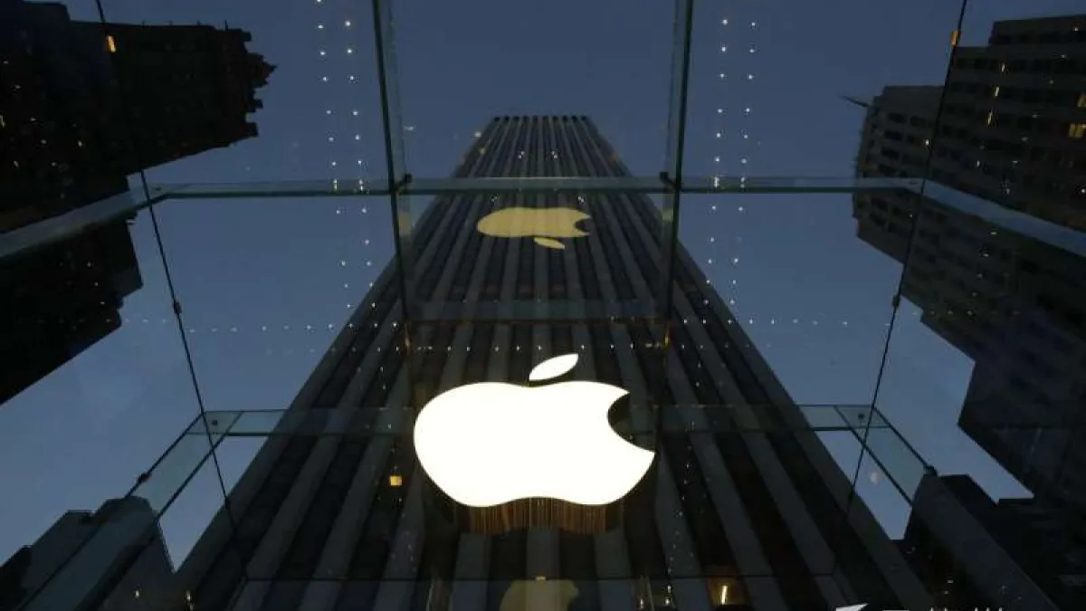 一項美國本月通過的APP收費法案,可能衝擊蘋果利潤收入。(AP)