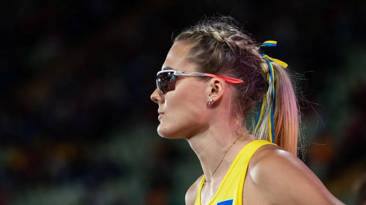 烏克蘭400公尺跨欄運動員特卡丘克(Viktoriia Tkachuk)。(取自instagram: viktoriiatkachuk_)