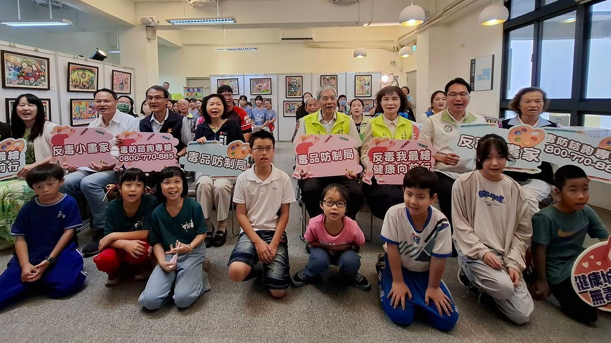 反毒教育從小扎根!2026港都反毒繪圖競賽啟動 陳盈秀:用畫筆說故事、用行動護校園