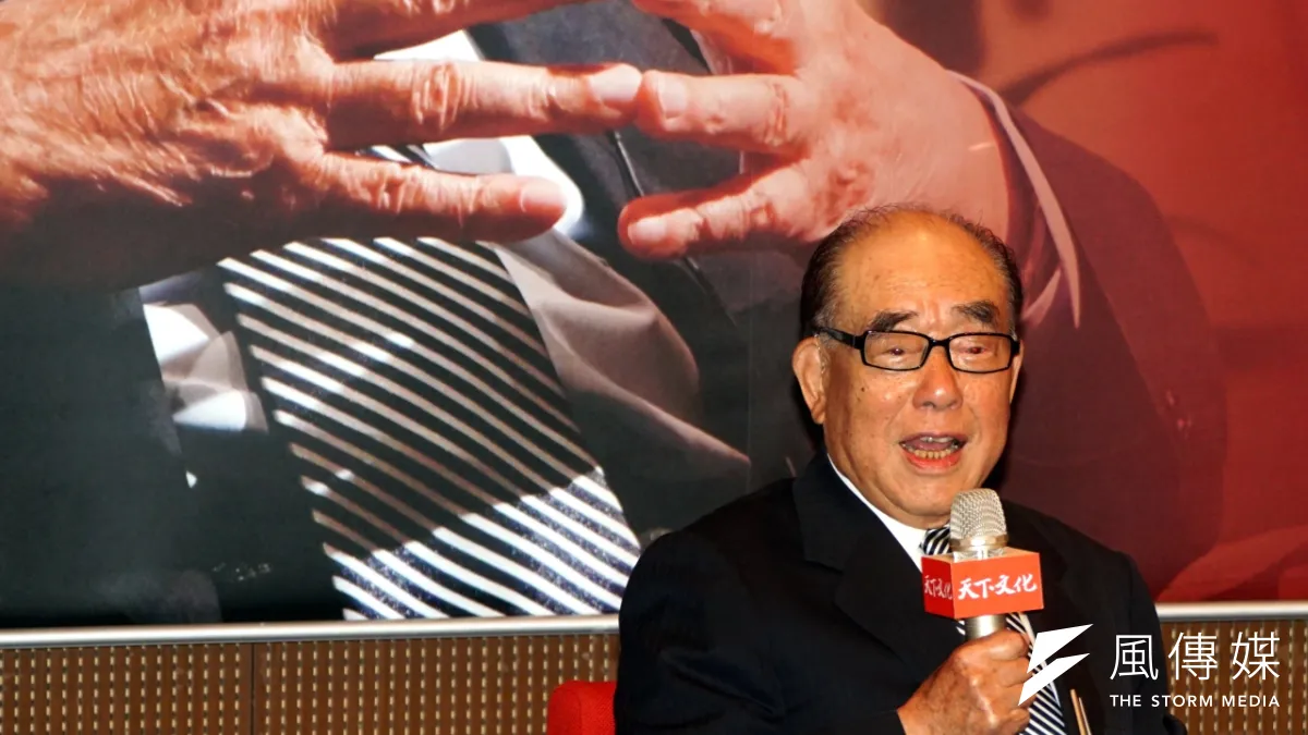 前行政院長郝柏村一百零一嵩壽辭世。(資料照,蘇仲泓攝)