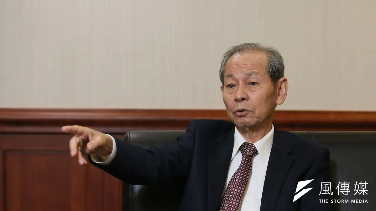 陳寶郎認為,新冠疫情至今沒有減緩跡象,將影響全球經濟復甦。(柯承惠攝)