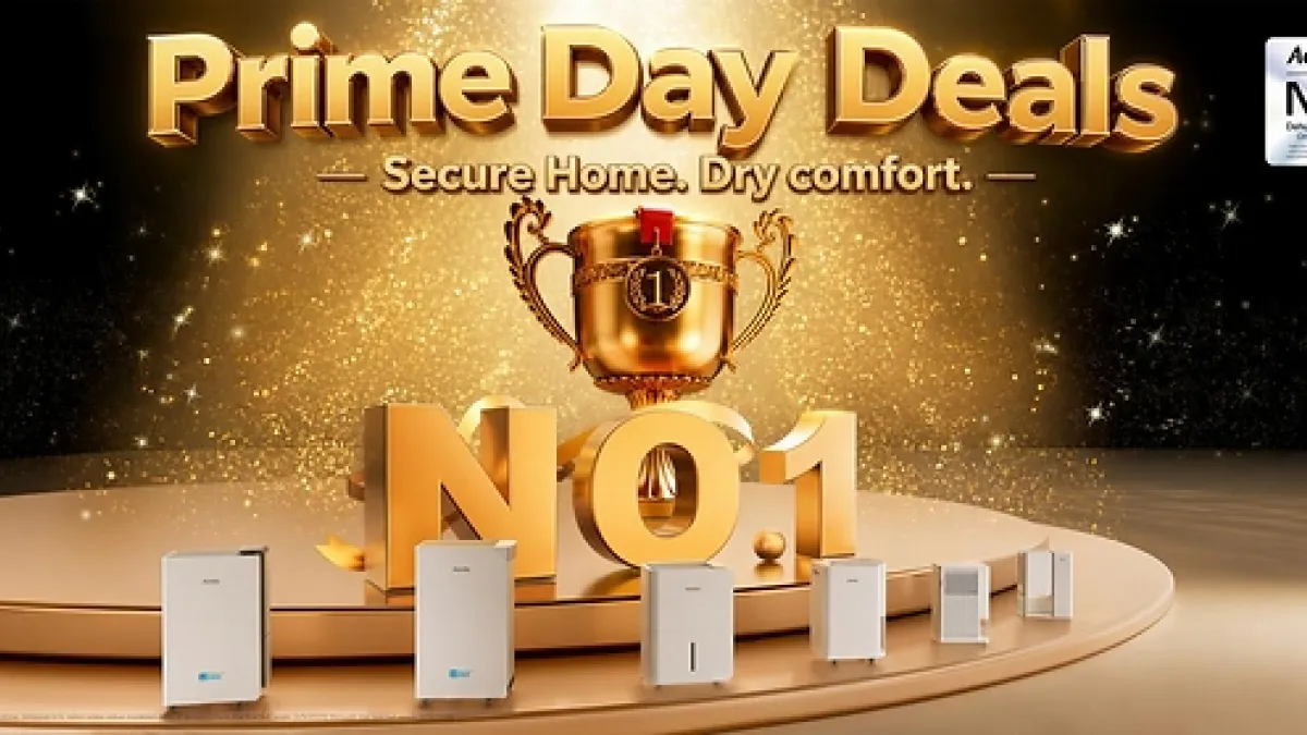 AEOCKY Launches Early Amazon Prime Day Deals With Up to 35% Savings on Its No.1 Best-Selling Dehumidifiers