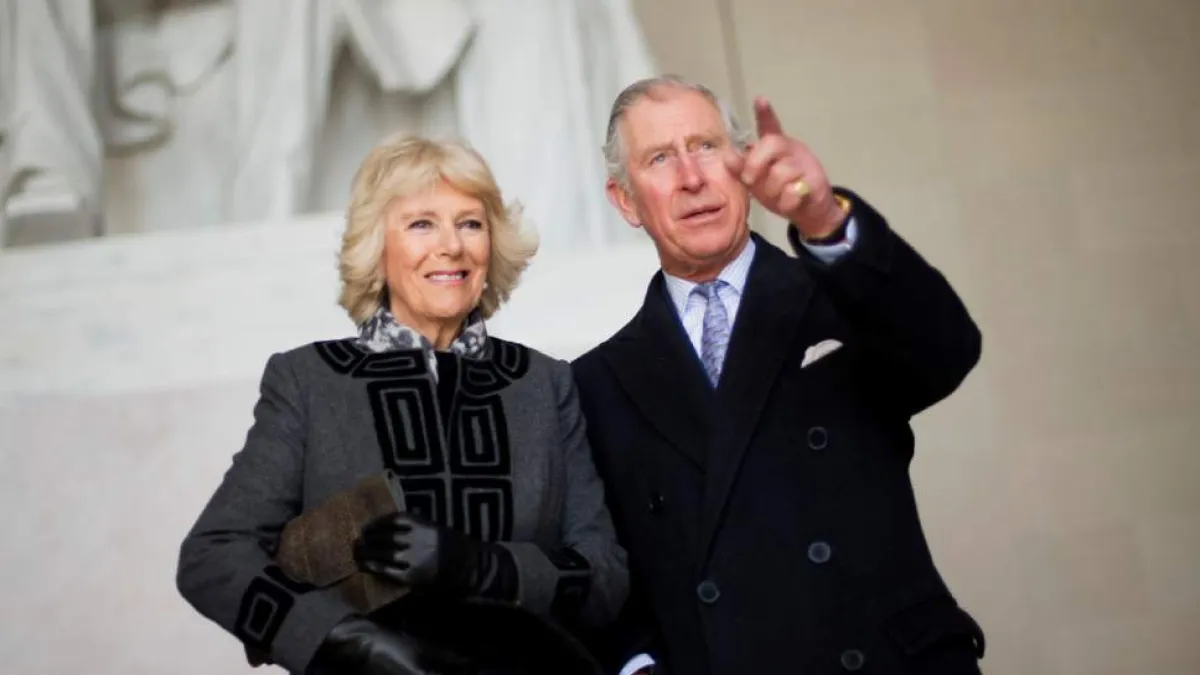 英國查爾斯王子與妻子卡蜜拉(AP)