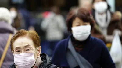 中國武漢爆發新型冠狀病毒肺炎,全球各大城市高度戒備(AP)