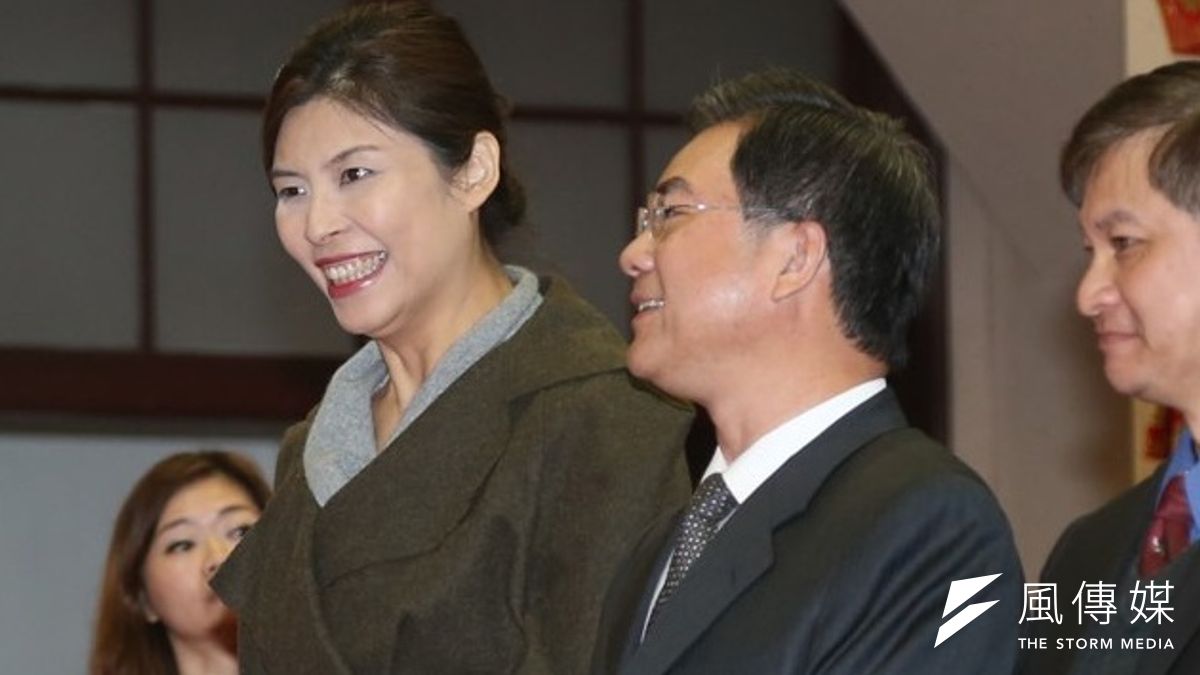 江內閣發言人鄭麗文先辭(吳逸驊攝) 江內閣發言人鄭麗文先辭(吳逸驊攝)