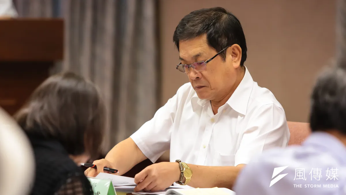 楊偉甫表示,起火的太陽能板製造技術及組裝過程都符合規定,未來再發生類似事件的機率應該不高。(顏麟宇攝)