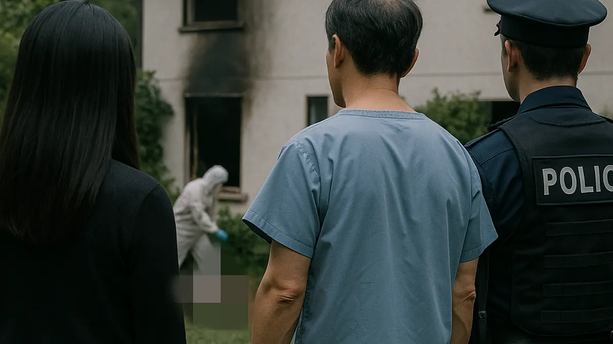 宜蘭一名王姓婦人倒臥自家客廳,全身90%燒燙傷不治。(示意圖/ChatGpt生成) 宜蘭一名王姓婦人倒臥自家客廳,全身90%燒燙傷不治。(示意圖/ChatGpt生成)