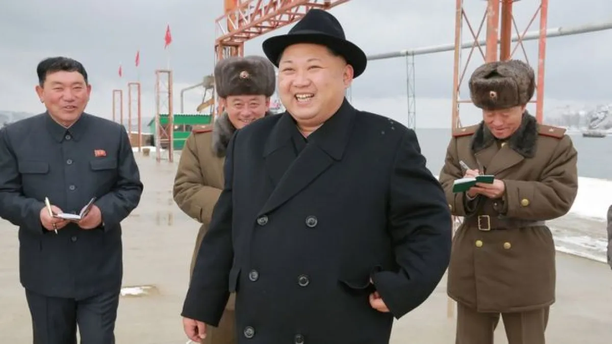 12月15日,金正恩在軍隊視察。(BBC中文網)
