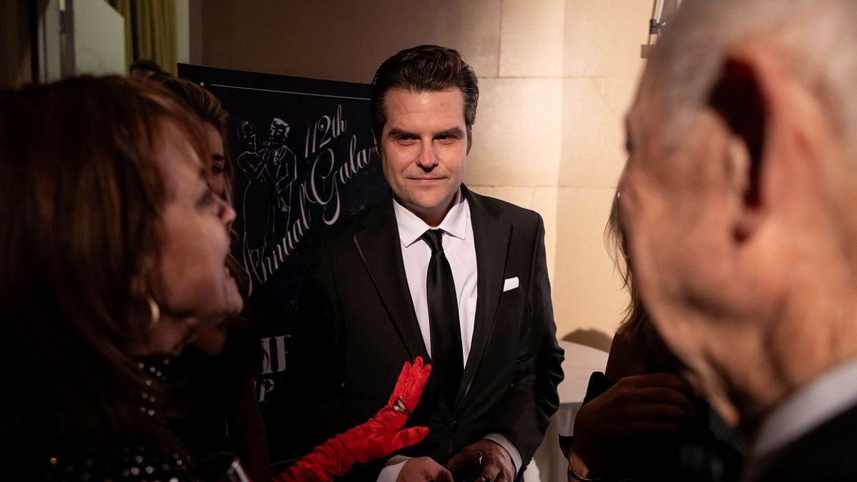 原川普2.0司法部長提名人、前國會議員馬特・蓋茲(Matt Gaetz)。(美聯社) 原川普2.0司法部長提名人、前國會議員馬特・蓋茲(Matt Gaetz)。(美聯社)