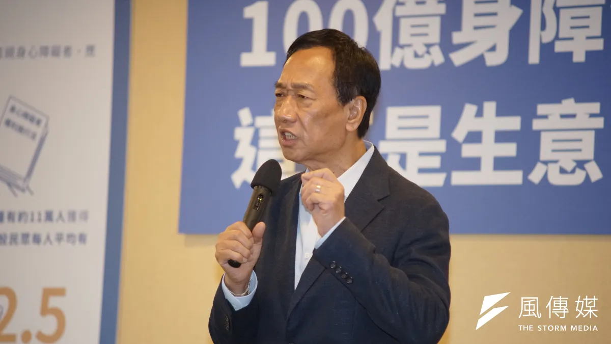鴻海創辦人郭台銘幕僚表禦,郭柯王會面並未破局。(資料照片,盧逸峰攝)