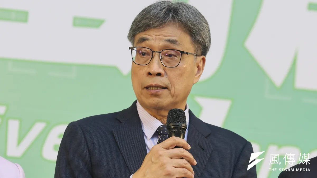 準農業部長陳駿季23日出席第5波新內閣名單公布記者會。(柯承惠攝)