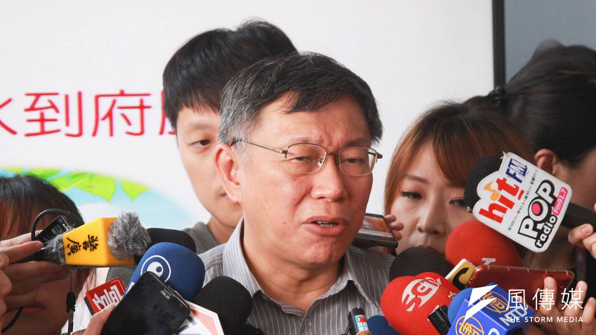 因不滿政論節目汙衊,台北市長柯文哲的夫人陳佩琪4日發出律師函。柯5日表示,陳個性很強,會回去再講一講。(方炳超攝) 因不滿政論節目汙衊,台北市長柯文哲的夫人陳佩琪4日發出律師函。柯5日表示,陳個性很強,會回去再講一講。(方炳超攝)