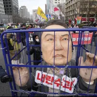 戒嚴事件後,時任南韓總統尹錫悅被檢方求處死刑。(資料照,美聯社) 戒嚴事件後,時任南韓總統尹錫悅被檢方求處死刑。(資料照,美聯社)