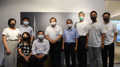 「大港迴聲特展」開幕儀式剪影。(圖/台灣港務股份有限公司提供)
