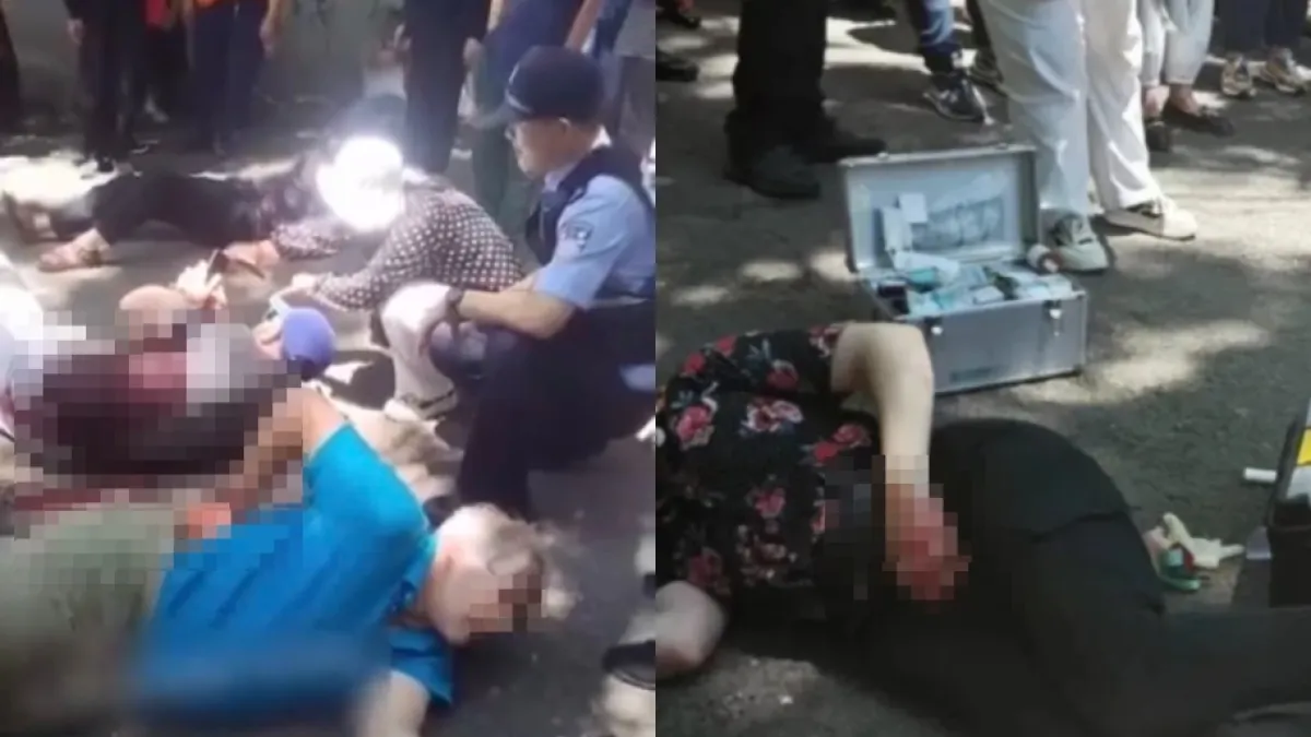 美國康乃爾學院4名教師在中國慘遭砍殺。(圖/翻攝自X)