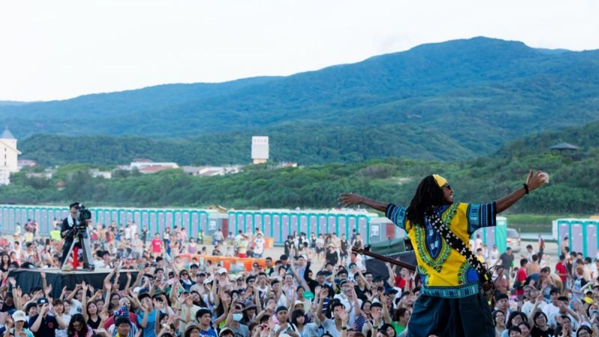 2017新北市貢寮國際海洋音樂祭將於8月4日至6日在福隆海水浴場舉辦。(圖/新北市觀光局提供) 2017新北市貢寮國際海洋音樂祭將於8月4日至6日在福隆海水浴場舉辦。(圖/新北市觀光局提供)