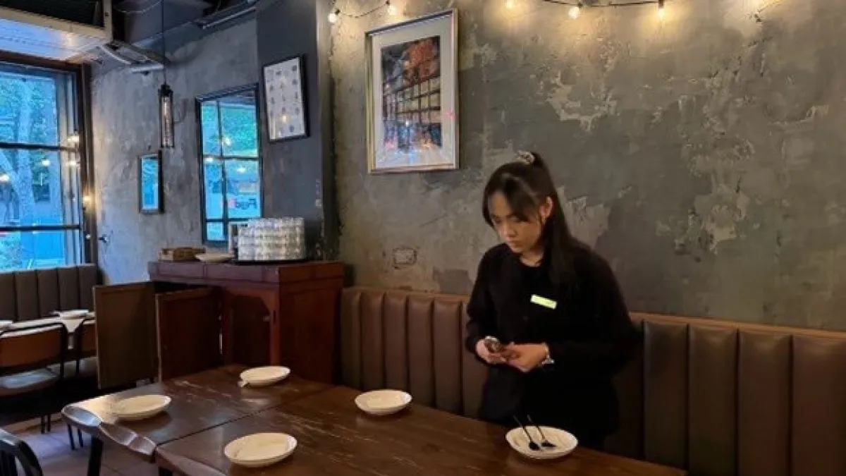 桃分署運用專案缺工方案成功推介李同學至餐飲業。(圖/勞動力發展署桃竹苗分署提供)