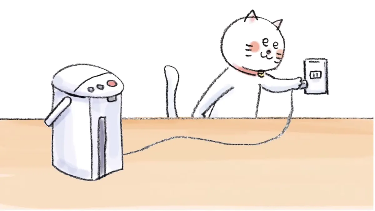 隨手拔插頭,也可以省電喔!(圖/関西電力株式会社@youtube)