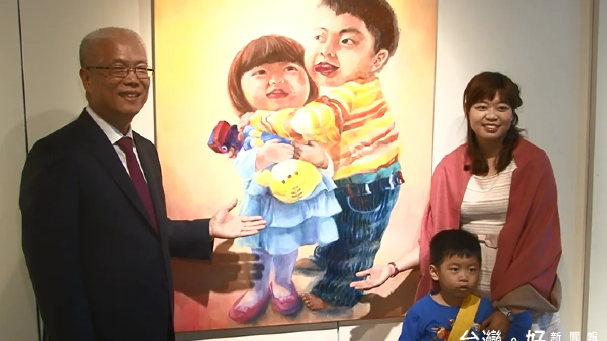 黃丹琪油畫創作展 紀錄親子之情