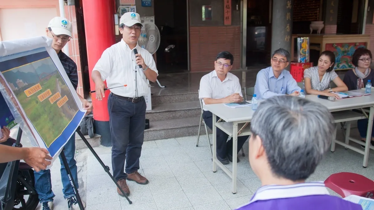 南投燈會活動在即 立委爭取整治貓羅溪周邊環境