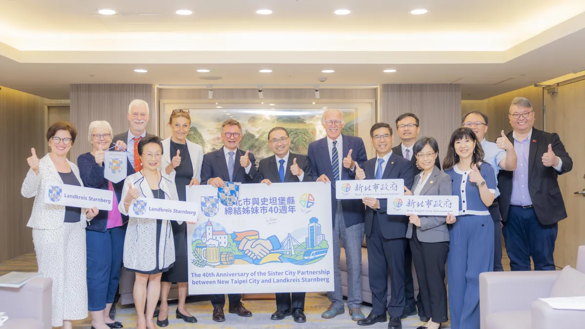 史坦堡訪團一行25人將出席5月17日世壯運開幕典禮。(圖/新北市秘書處提供)