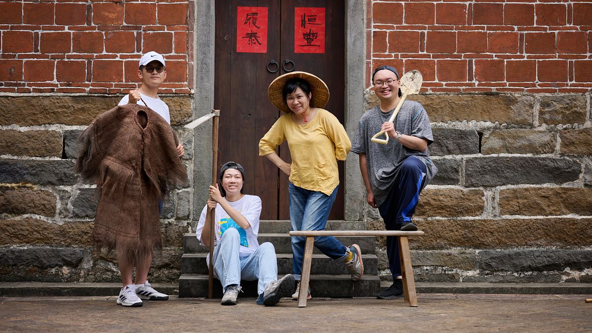 公司田溪生活部落集結一群因不同理由落腳淡水的異鄉青年,運用程氏古厝等據點推動社造行動。(圖/新北市政府文化局提供) 公司田溪生活部落集結一群因不同理由落腳淡水的異鄉青年,運用程氏古厝等據點推動社造行動。(圖/新北市政府文化局提供)