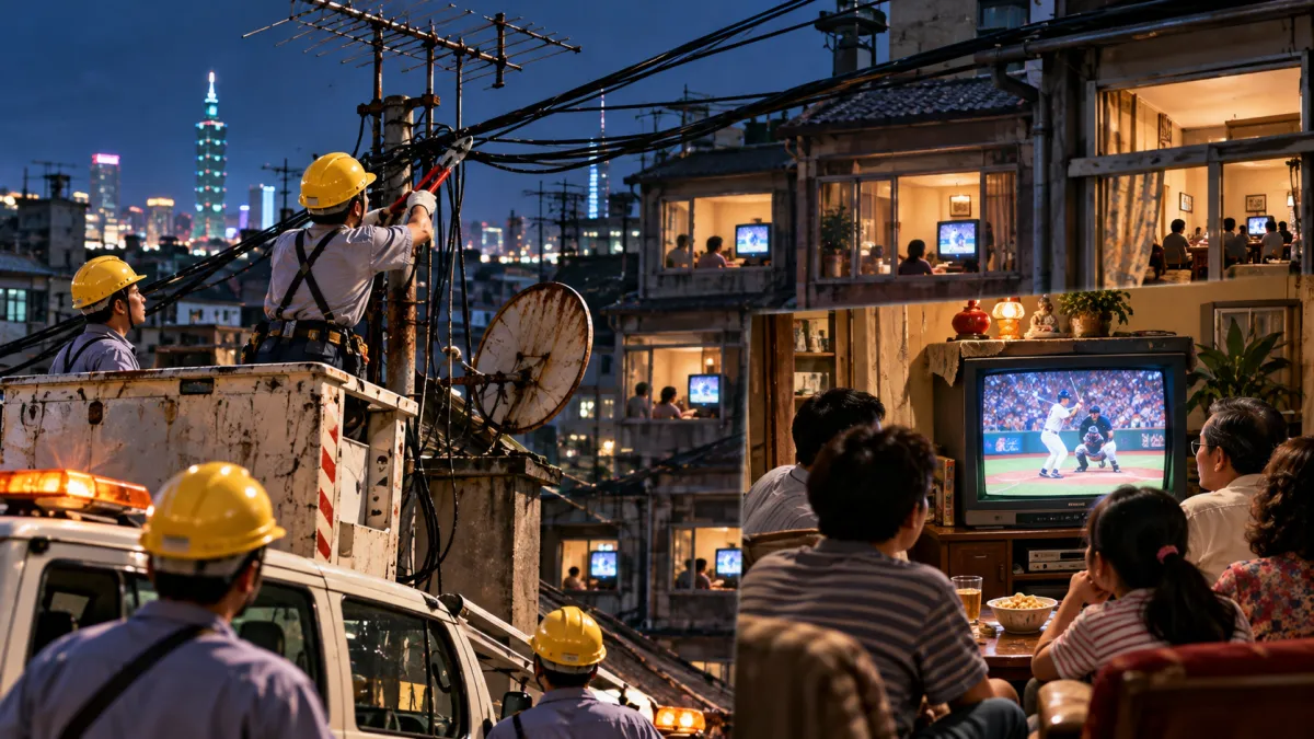 現在打開電視,不論新聞、電影、戲劇或體育賽事,都有各式各樣的頻道可以選擇,甚至不用等節目播出,就能透過串流平台隨時觀看。(示意圖/AI生成)