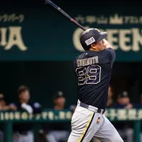 杉本裕太郎が2点適時二塁打。(写真/丁勤紜撮影) 杉本裕太郎が2点適時二塁打。(写真/丁勤紜撮影)