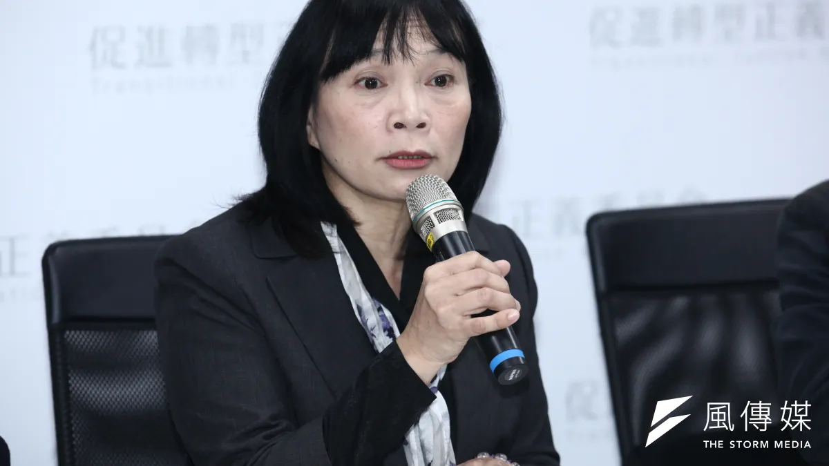 作者聲稱,時間並不是民進黨式轉型正義最大的敵人,真理才是。圖為促轉會代理主委楊翠。(蔡親傑攝)