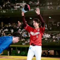 7回3安打1失点、無四球の好投で今季2勝目を挙げた楽天・岸孝之。(写真/丁勤紜撮影) 7回3安打1失点、無四球の好投で今季2勝目を挙げた楽天・岸孝之。(写真/丁勤紜撮影)