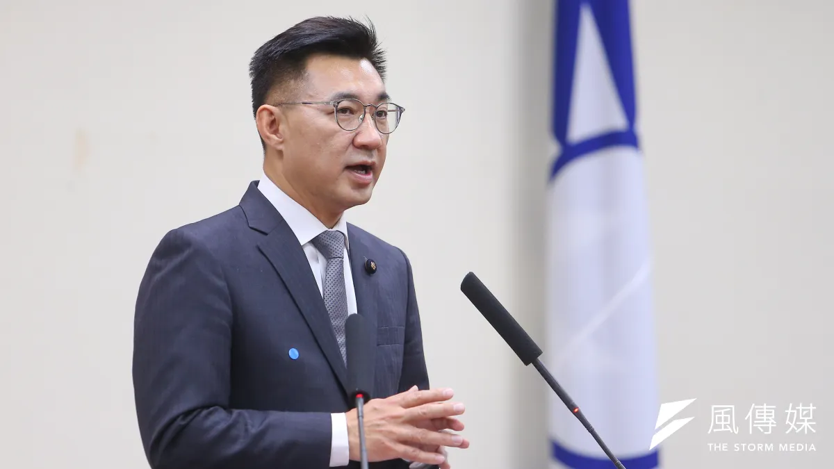 作者認為,國民黨內有著不少「愛充場面、享受鎂光燈」,但卻又一直出賣黨的利益的投機份子。圖為國民黨新任黨主席江啟臣。(資料照,顏麟宇攝)