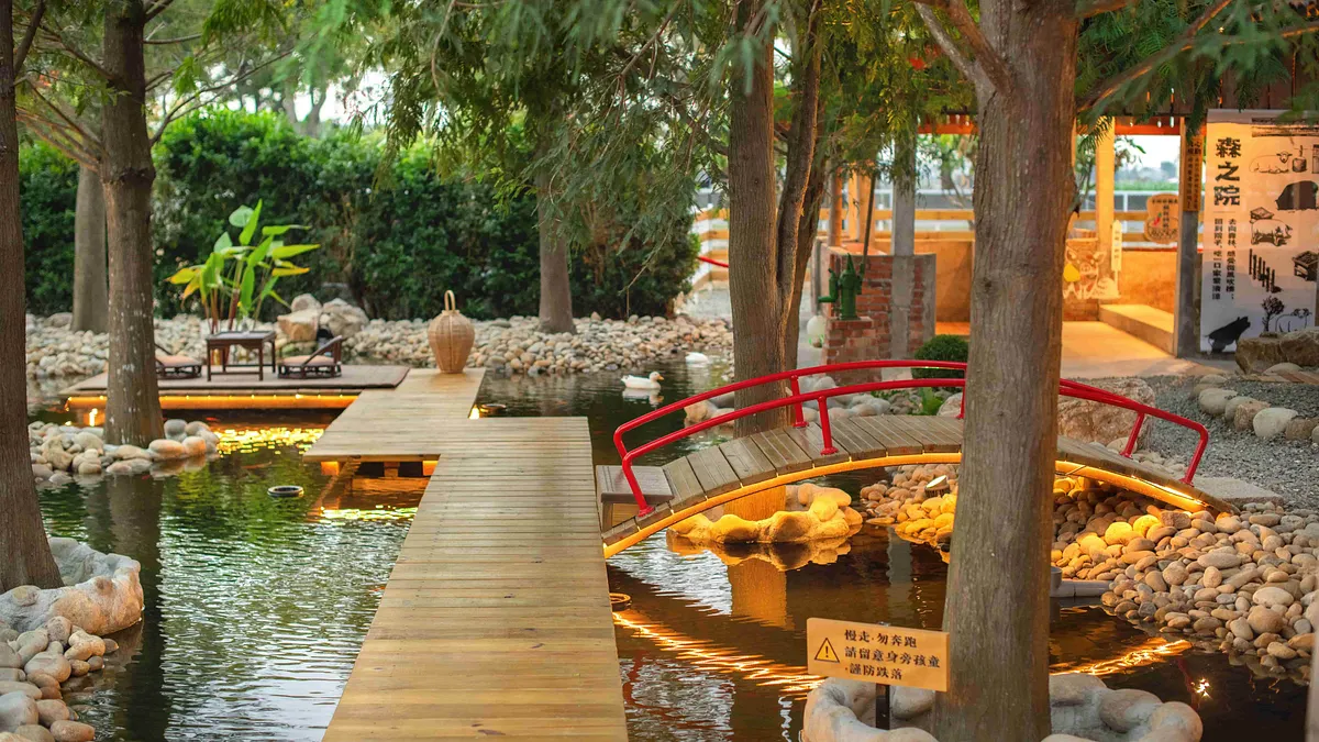 「森之院」賦予老宅新生,結合生態永續與藝術共創,打造沉浸體驗,讓來訪的旅人放慢腳步。圖片來源:虎珍堂 「森之院」賦予老宅新生,結合生態永續與藝術共創,打造沉浸體驗,讓來訪的旅人放慢腳步。圖片來源:虎珍堂