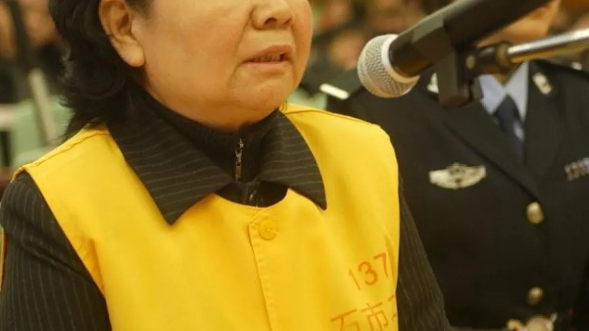 陸媒揭露,因三聚氰胺毒奶粉遭判處無期徒刑的前三鹿集團董事長田文華已悄悄被3次減刑,到2027年就能出獄。(資料照,中新社提供)