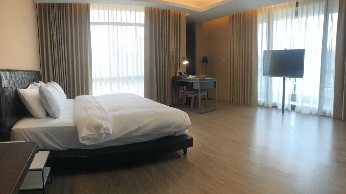 台北市第四家防疫旅館正式啟用,預計將提供20個房間給居家檢疫旅客。(台北市政府提供)