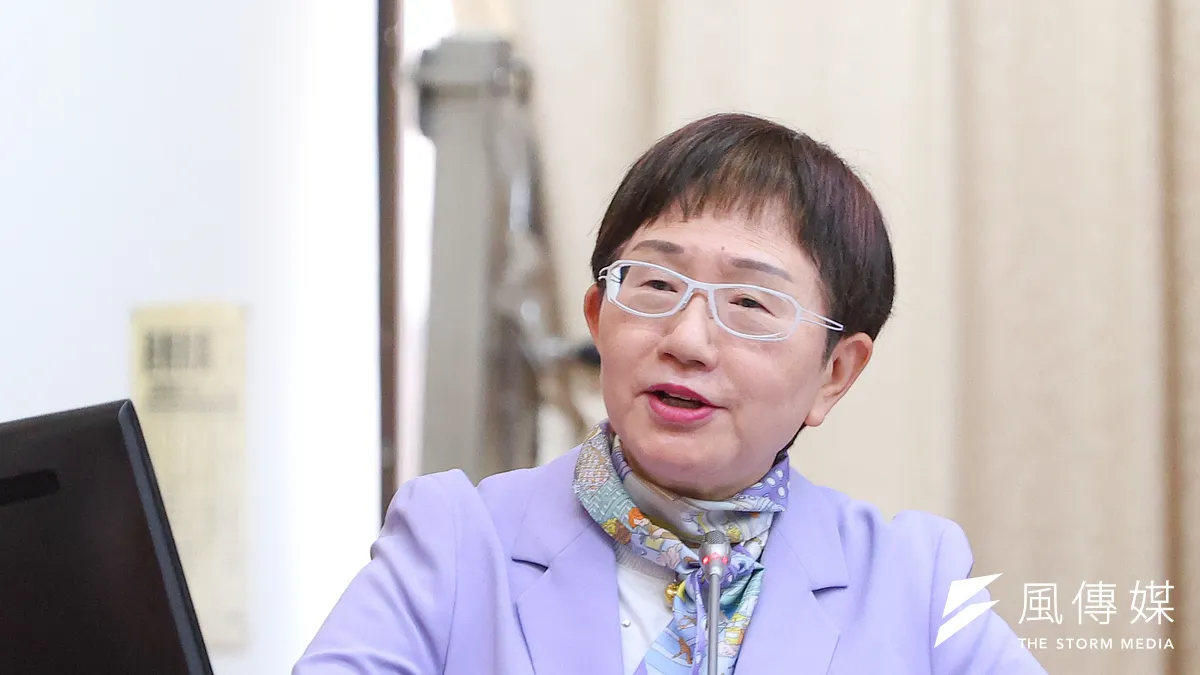 財政部長莊翠雲16日於財政委員會備詢。(顏麟宇攝)