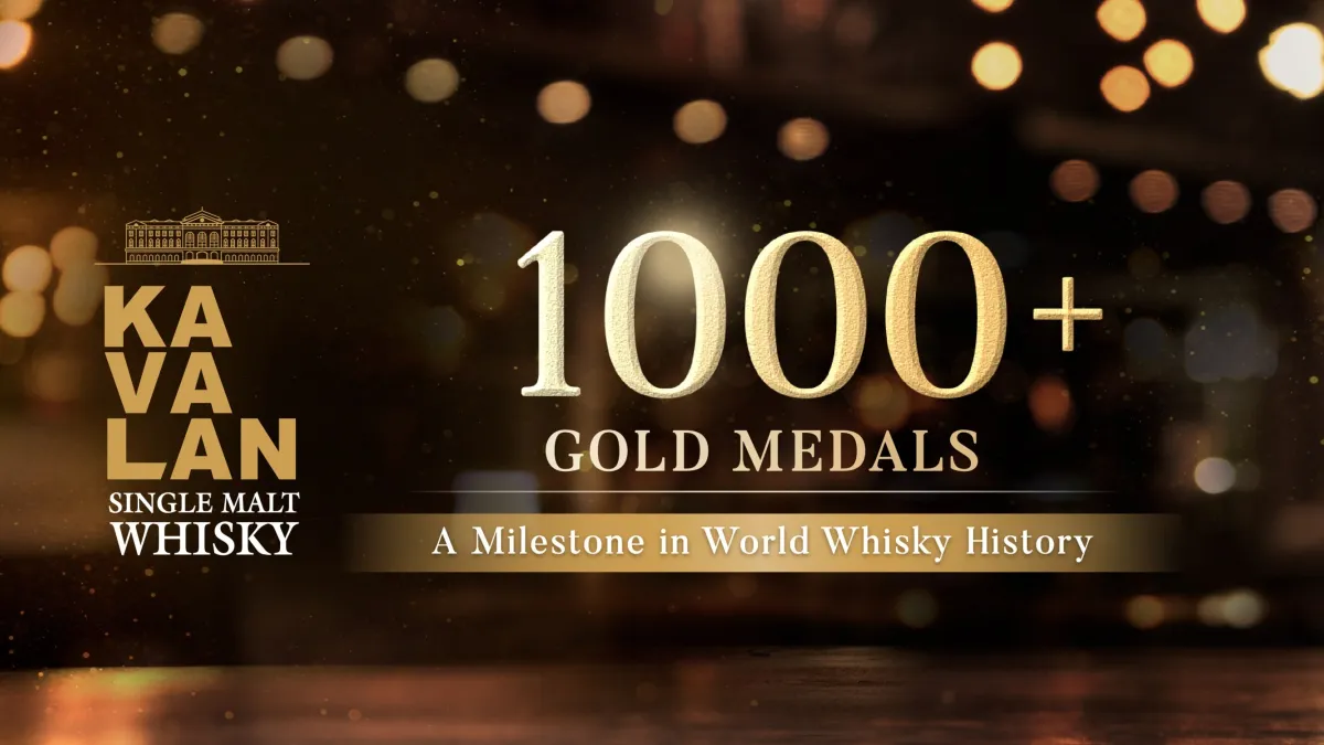 Kavalan Hits 1,000 Gold Medal-Milestone: Unveils Most-Awarded Whisky