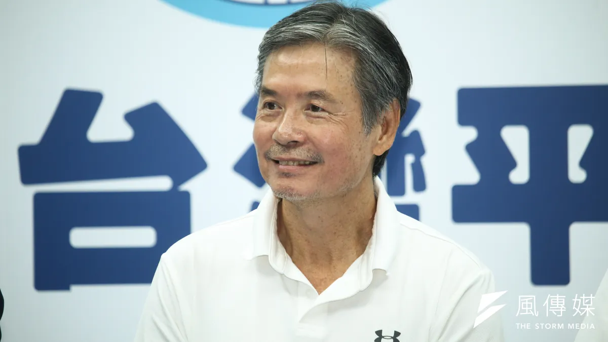 國民黨總統參選人侯友宜競選辦公室執行長金溥聰向黨內喊話,呼籲為了大局著想,應該要團結。(資料照,蔡親傑攝)