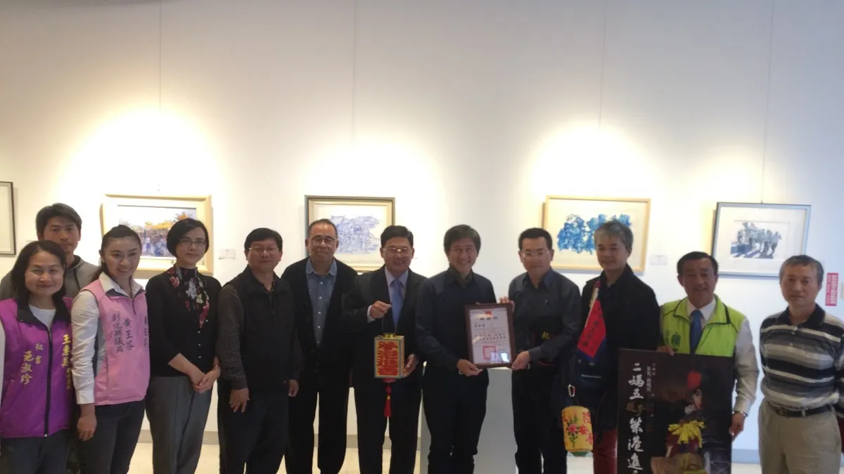 美術館也瘋媽祖 「出彰化城」呈現笨港進香特色