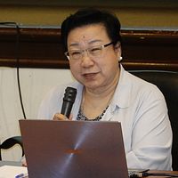 米スタンフォード大学フーバー研究所の研究員・郭岱君氏、29日に国家政策研究基金会で抗戦史を講演。(写真/楊騰凱撮影) 米スタンフォード大学フーバー研究所の研究員・郭岱君氏、29日に国家政策研究基金会で抗戦史を講演。(写真/楊騰凱撮影)