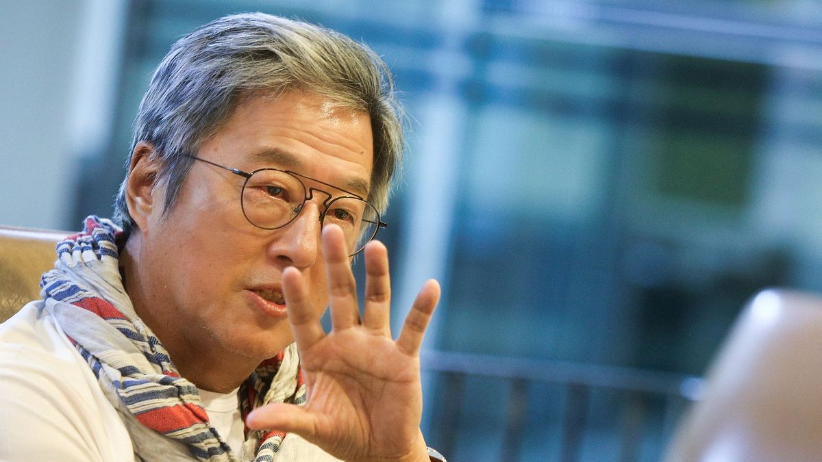 王偉忠和郭子乾回憶政治諷刺、模仿如何登上台灣電視螢幕,在笑聲中見證台灣言論自由演變。(圖/文化+,謝佳璋攝) 王偉忠和郭子乾回憶政治諷刺、模仿如何登上台灣電視螢幕,在笑聲中見證台灣言論自由演變。(圖/文化+,謝佳璋攝)