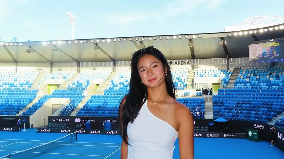 年僅19歲的菲律賓網球小將埃亞拉(Alexandra Eala),在本屆邁阿密公開賽一舉成名。(翻攝自個人IG)