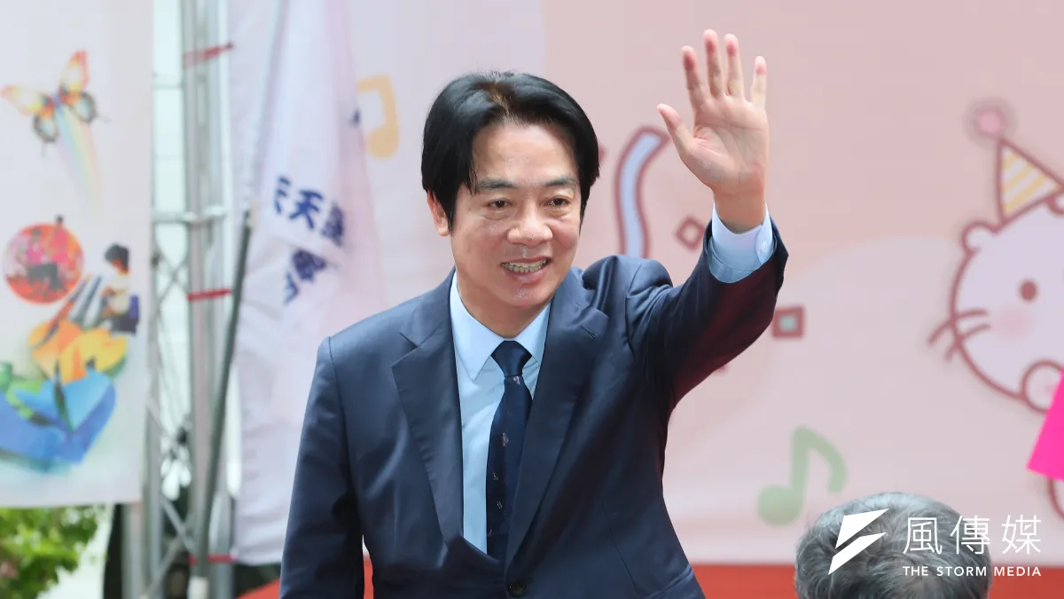 副總統賴清德五二0就任,期待新政府教育部長應該推動「堅守中華民國成為民主、自由、人權國家的意識」。(顏麟宇攝)