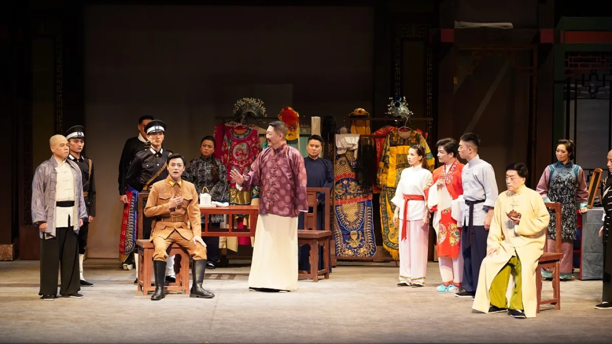 李寶春最新創作《戲裡戲外》將於臺灣戲曲中心大表演廳演出。(圖/辜公亮文教基金會提供)