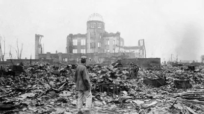 廣島原爆後,倖存者飽受身心苦痛。(美聯社)