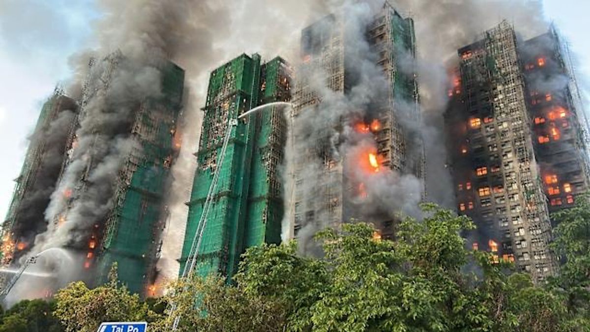 香港大埔惡火延燒多棟大樓!4死7傷「消防員葬生火海」工程爭議與結構安全隱憂曝